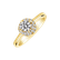 Diamond ring Mystic Galaxy4