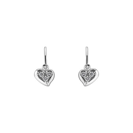 Children's diamond earrings Romantic Galaxy