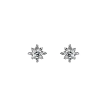 Diamond earrings Space Light