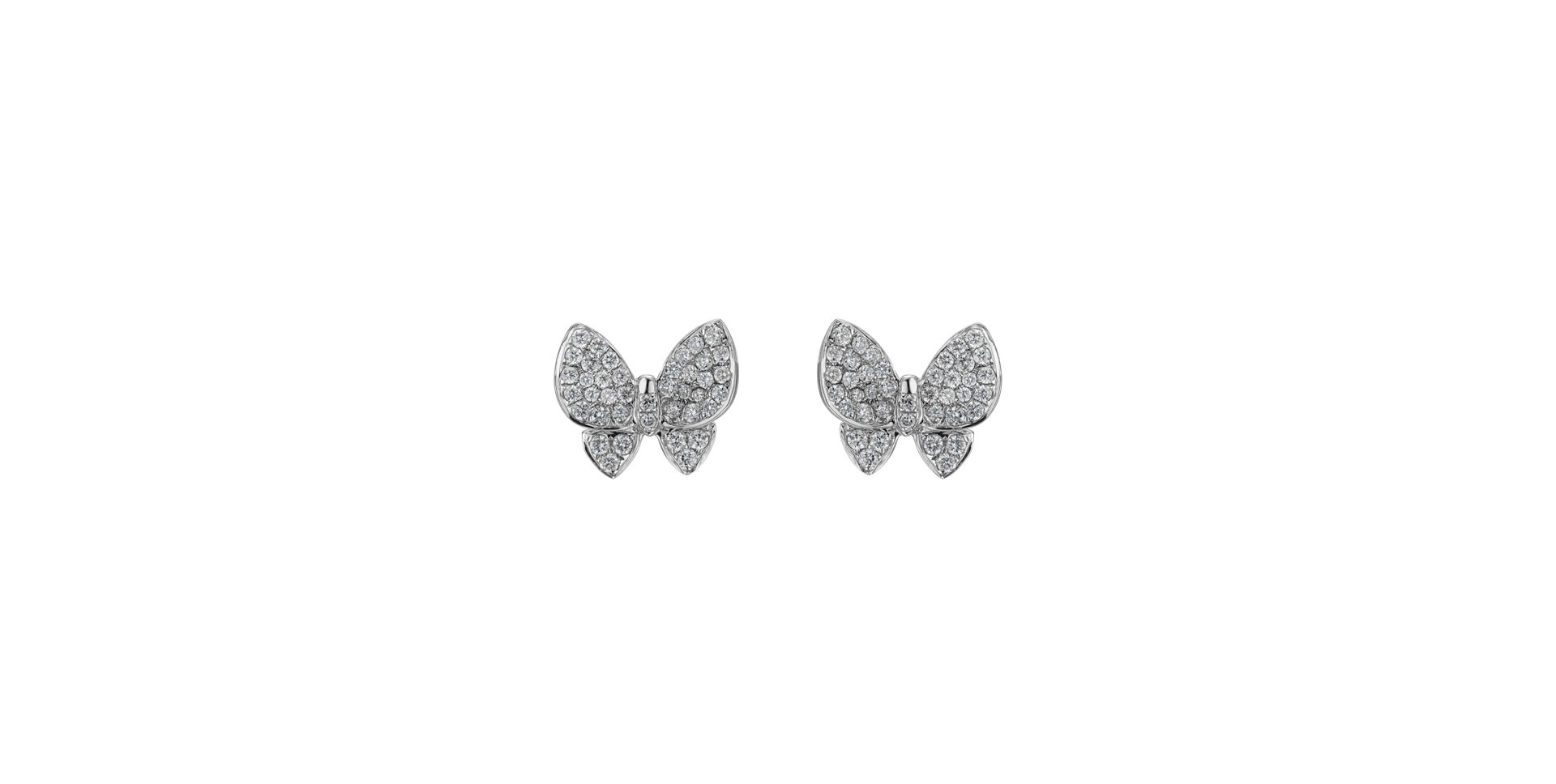 Diamond earrings Miraculous Wings