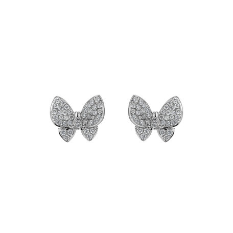 Diamond earrings Miraculous Wings