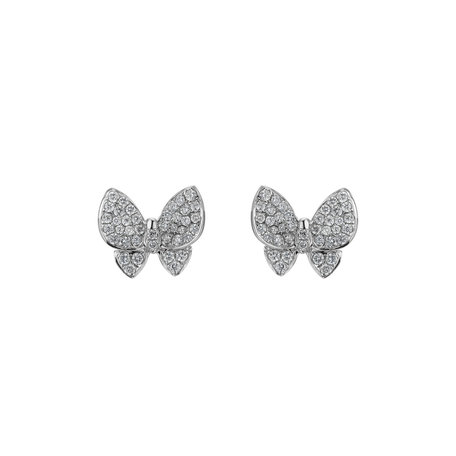 Diamond earrings Miraculous Wings