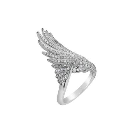 Diamond ring Star Swan
