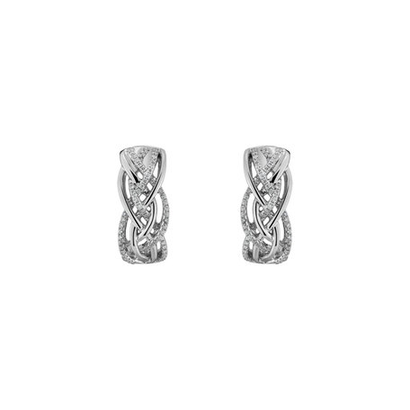 Diamond earrings Emílie