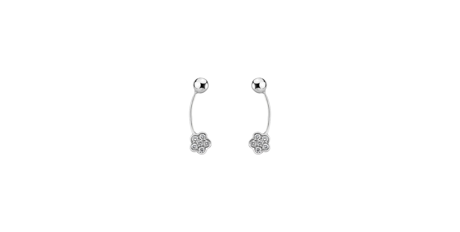 Diamond earrings Tender Buds