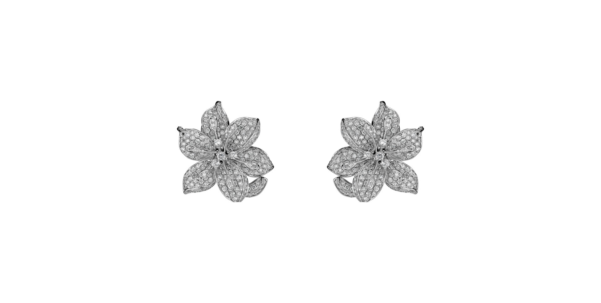 Diamond earrings Ice Orchid