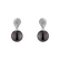 Diamond earrings with Pearl Ocean Reflection5