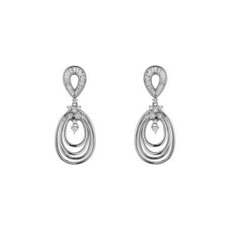 Diamond earrings Joyous Life