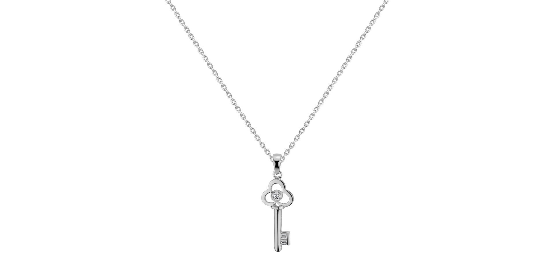 Diamond pendant Sacred Key