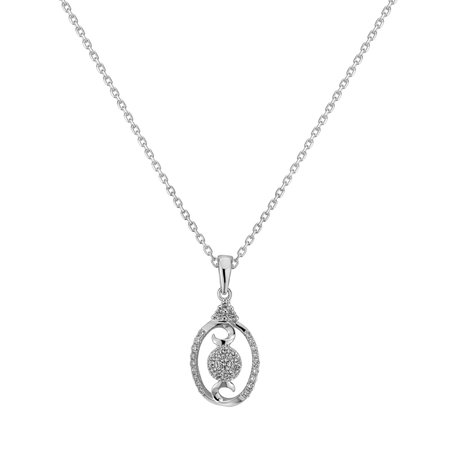 Diamond pendant Peaceful Haven