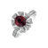 Diamond ring with Tourmalíne Passion Gentility4