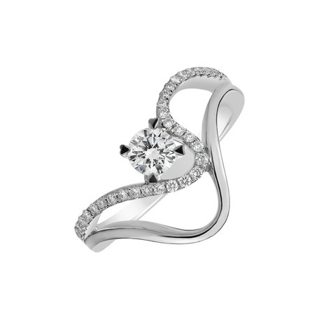 Diamond ring Brilliant Snake