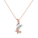 Diamond pendant Butterfly Sin4
