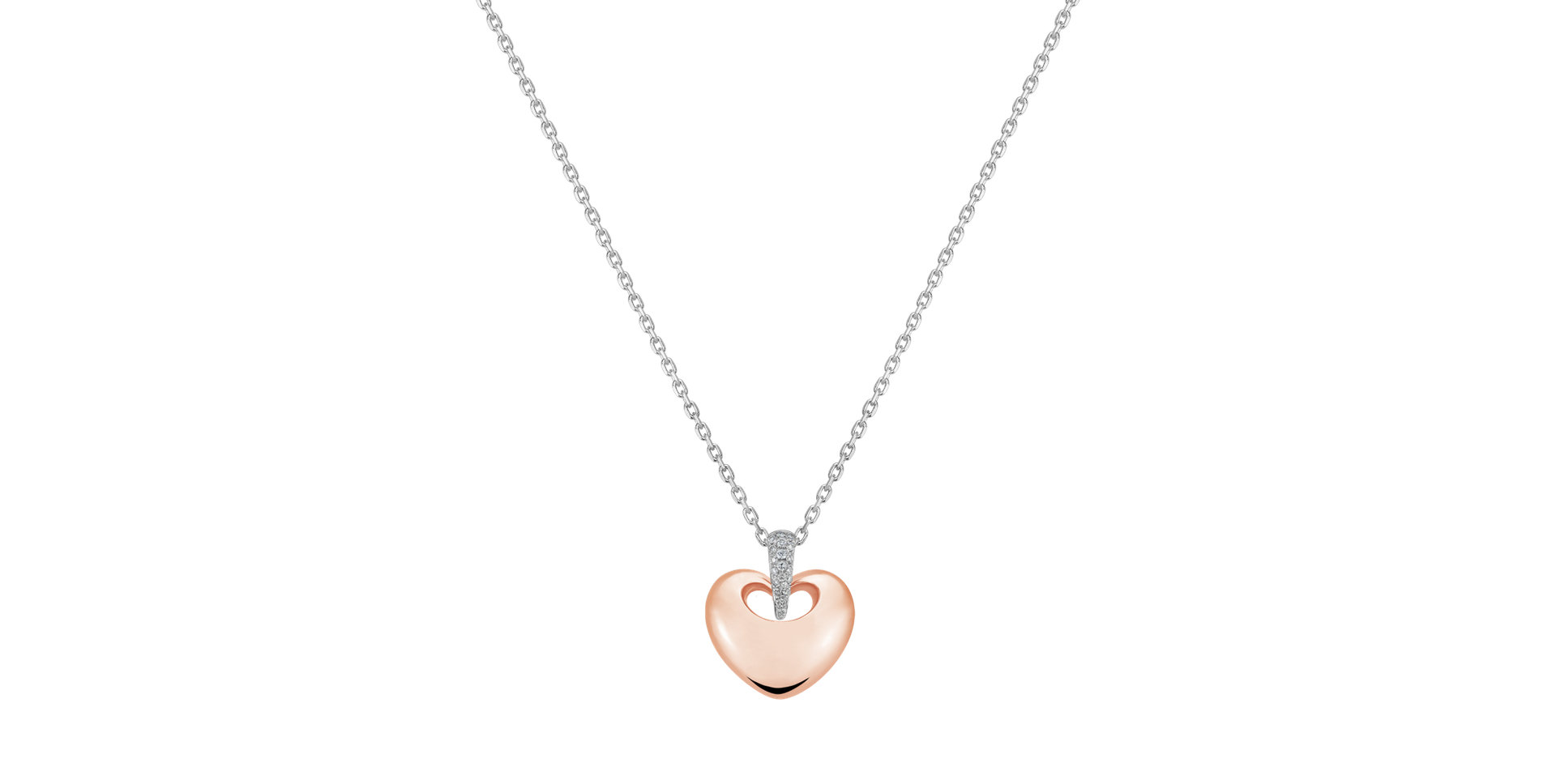 Diamond pendant Dazzling Romance