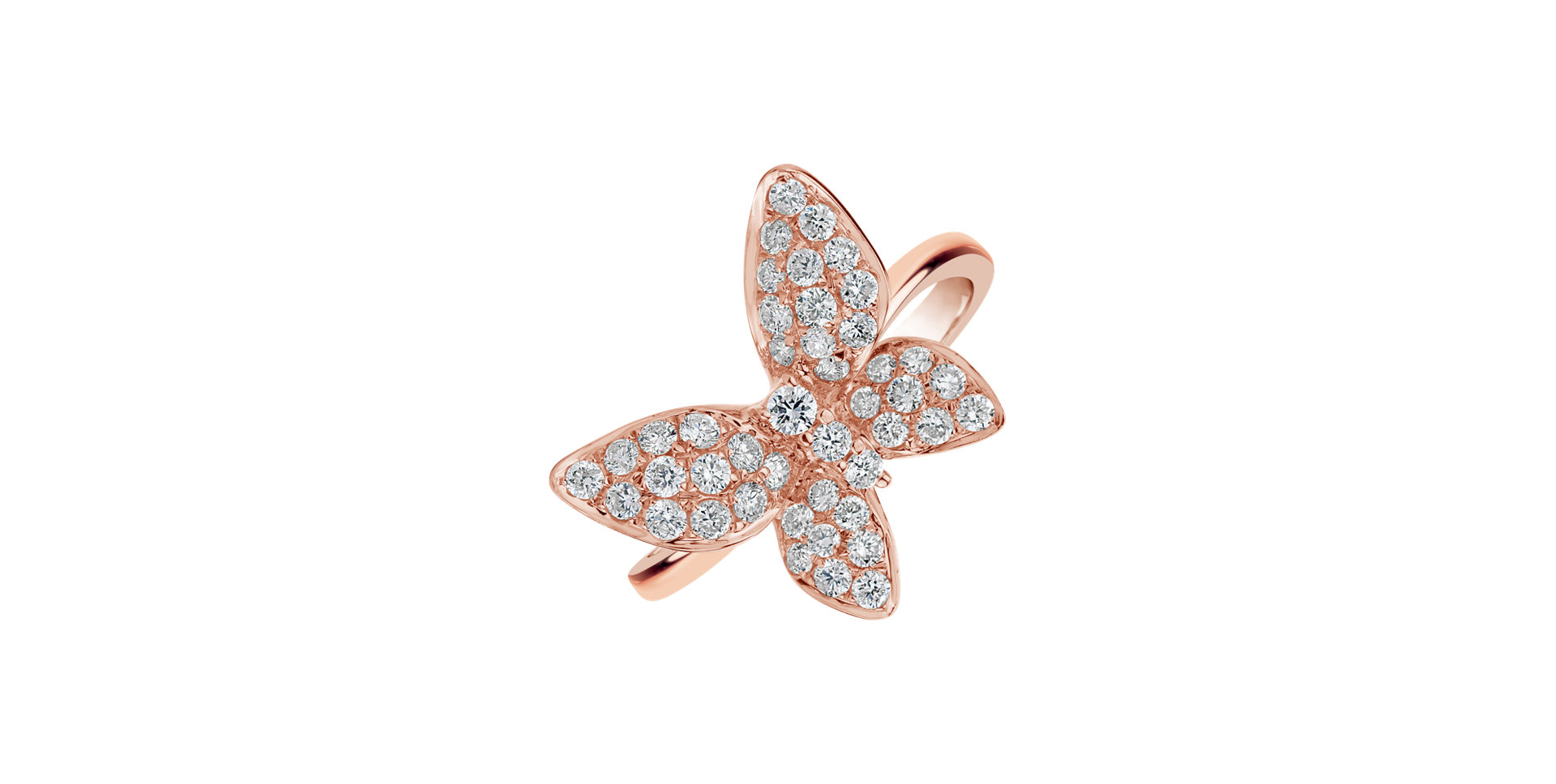 Diamond ring Diamond Butterfly