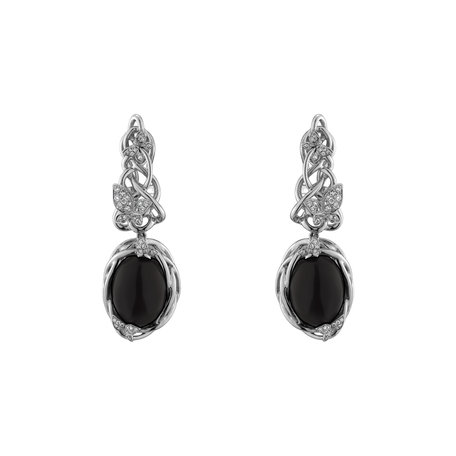 Diamond earrings with Moonstone Balance Sheet
