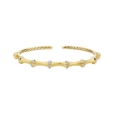 Bracelet with diamonds Gold Treasure