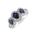 Diamond ring with Sapphire Luxury of Sapphire4