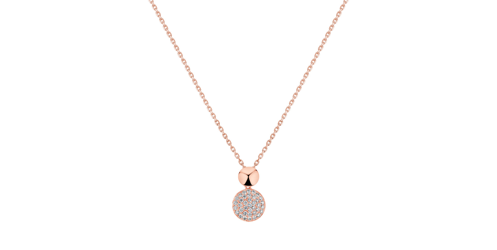 Diamond pendant Sterling