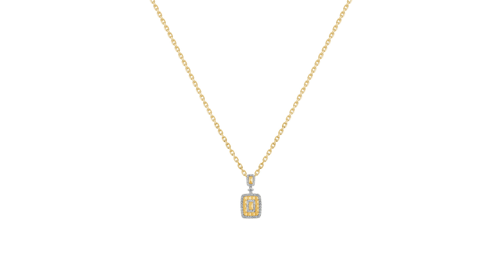 Diamond pendant Geometry Passion