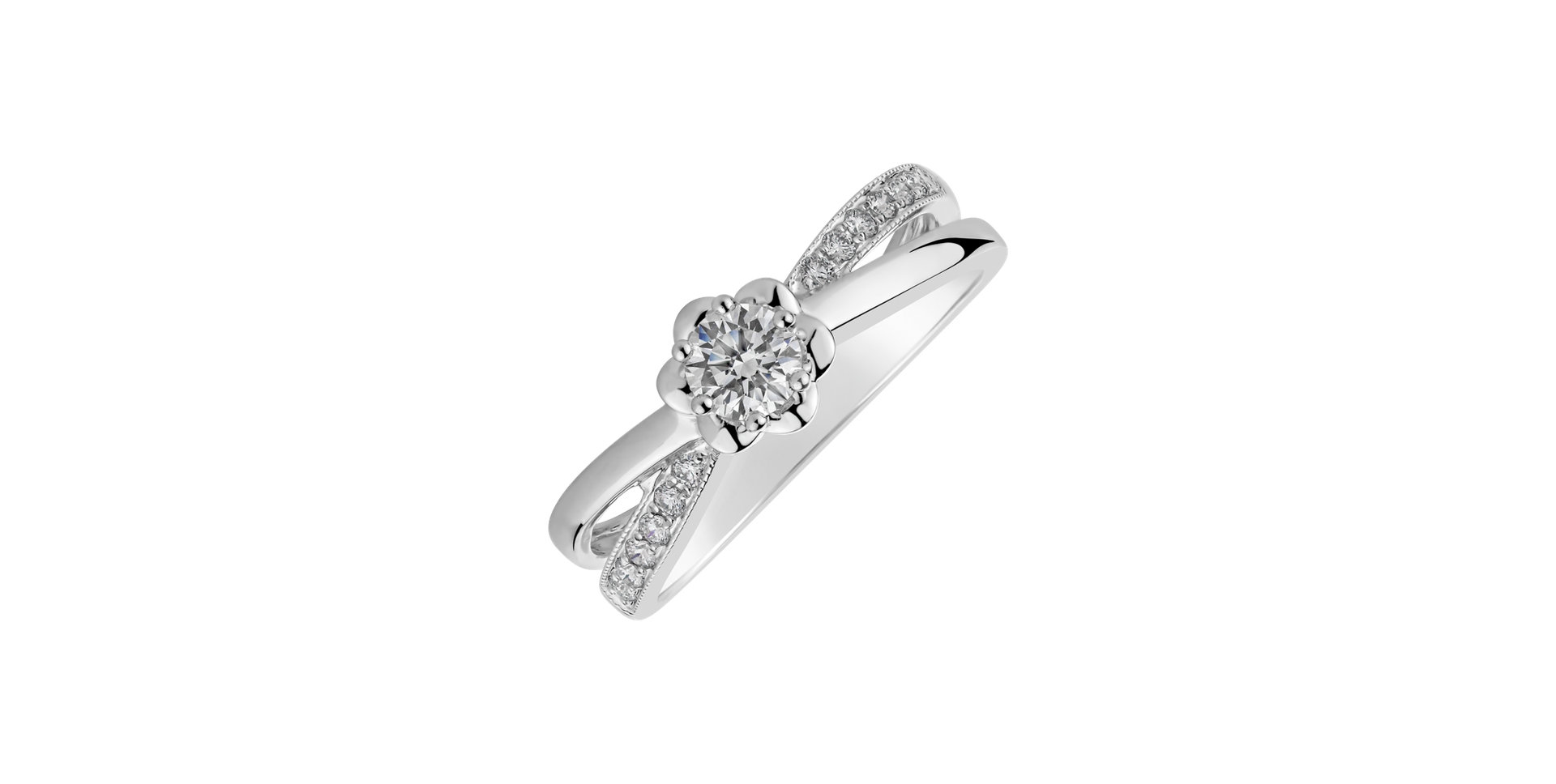 Diamond ring Floral Rest