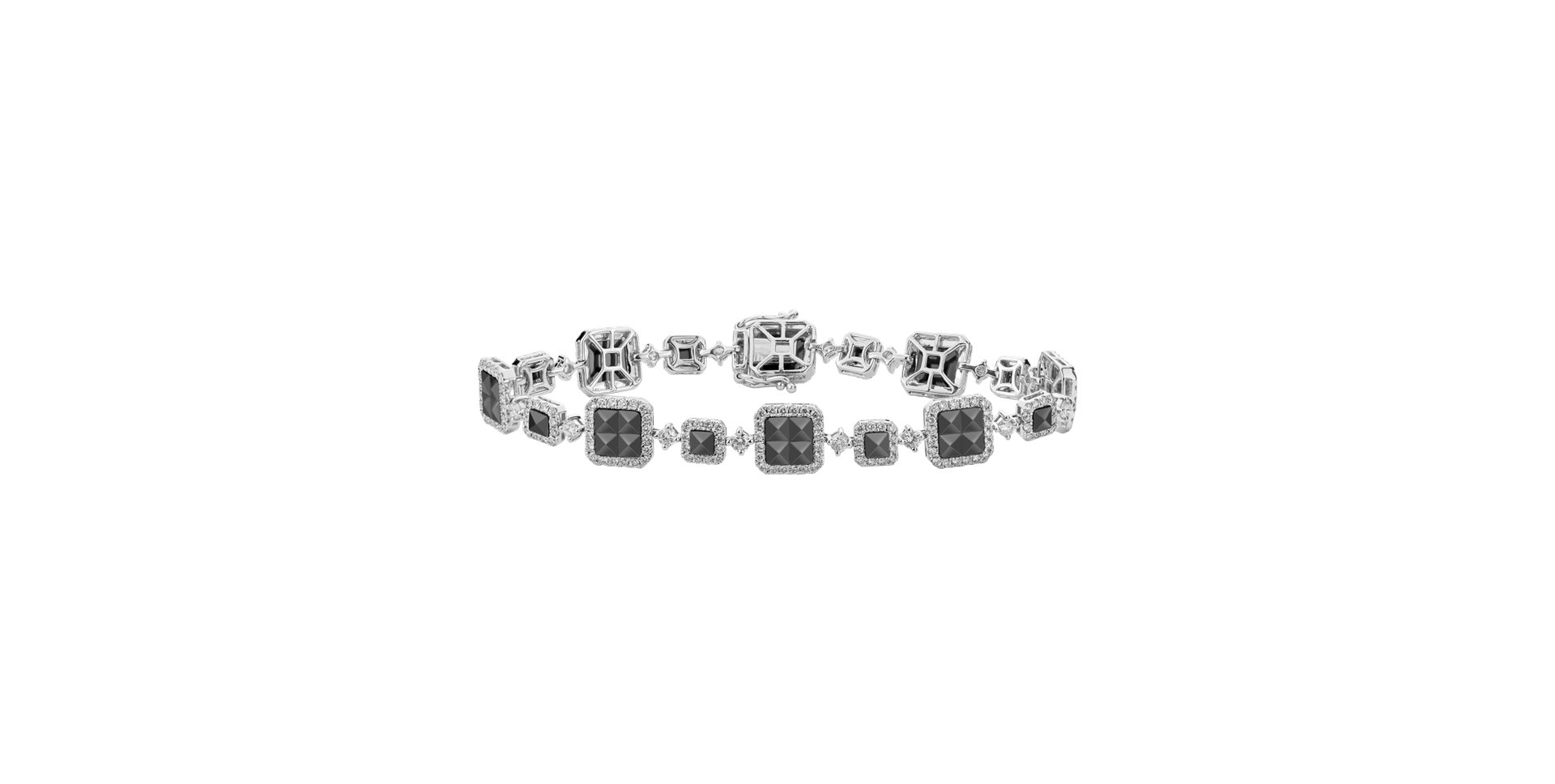 Bracelet with diamonds Night Treasure