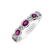 Diamond ring with Ruby Ruby Alternation3