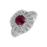 Diamond ring with Ruby Chrétien3
