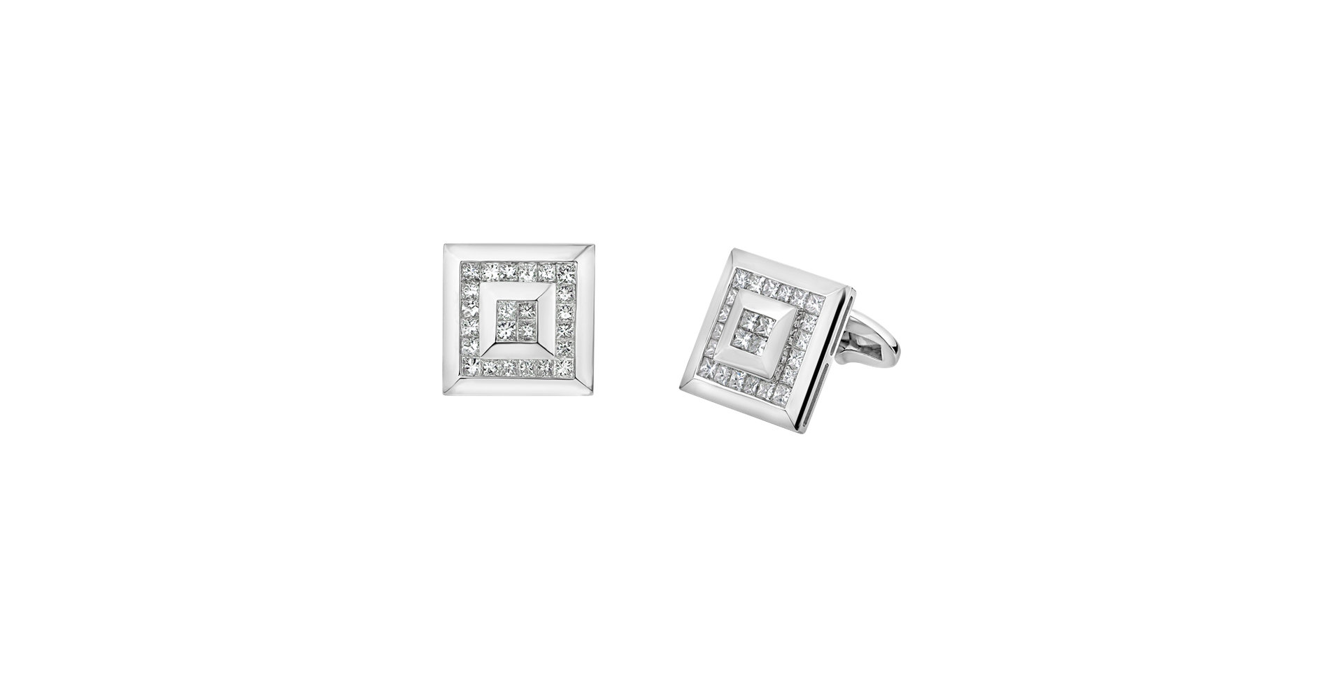 Diamond Cufflinks Luxe Links