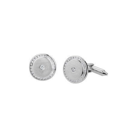 Diamond Cufflinks Elegance