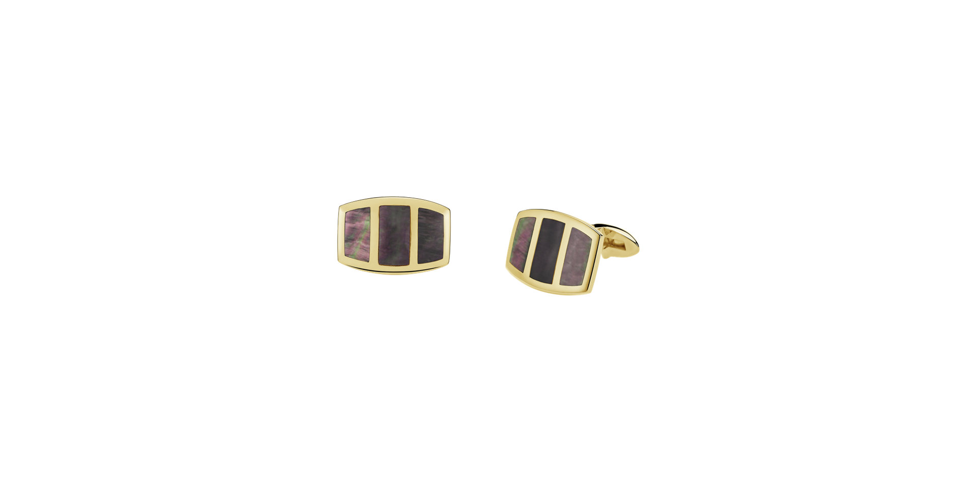 Cufflinks with Mother of Pearl Fortunate