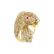 Ring with brown, yellow, white diamonds and Ruby The Legendary Carp3