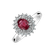 Diamond ring with Ruby Taryn4