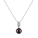 Diamond necklace with Pearl Pherephis3