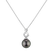 Diamond pendant with Pearl Delobel3