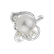 Diamond ring with Pearl Pearl Glam4