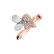 Diamond ring Flying Butterfly4