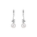 Diamond earrings with Pearl Molteia4