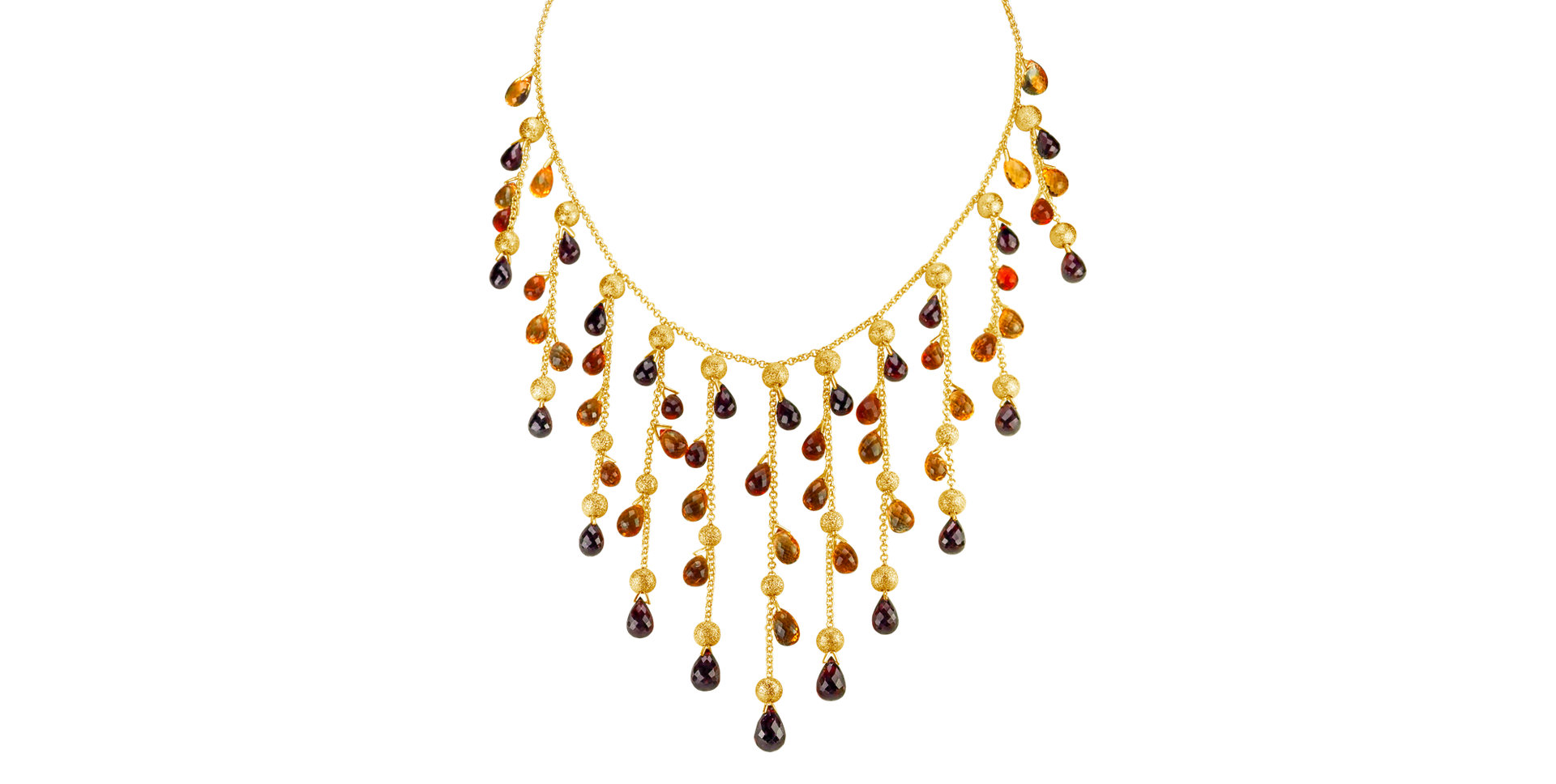 Necklace with gemstones Mazzanti