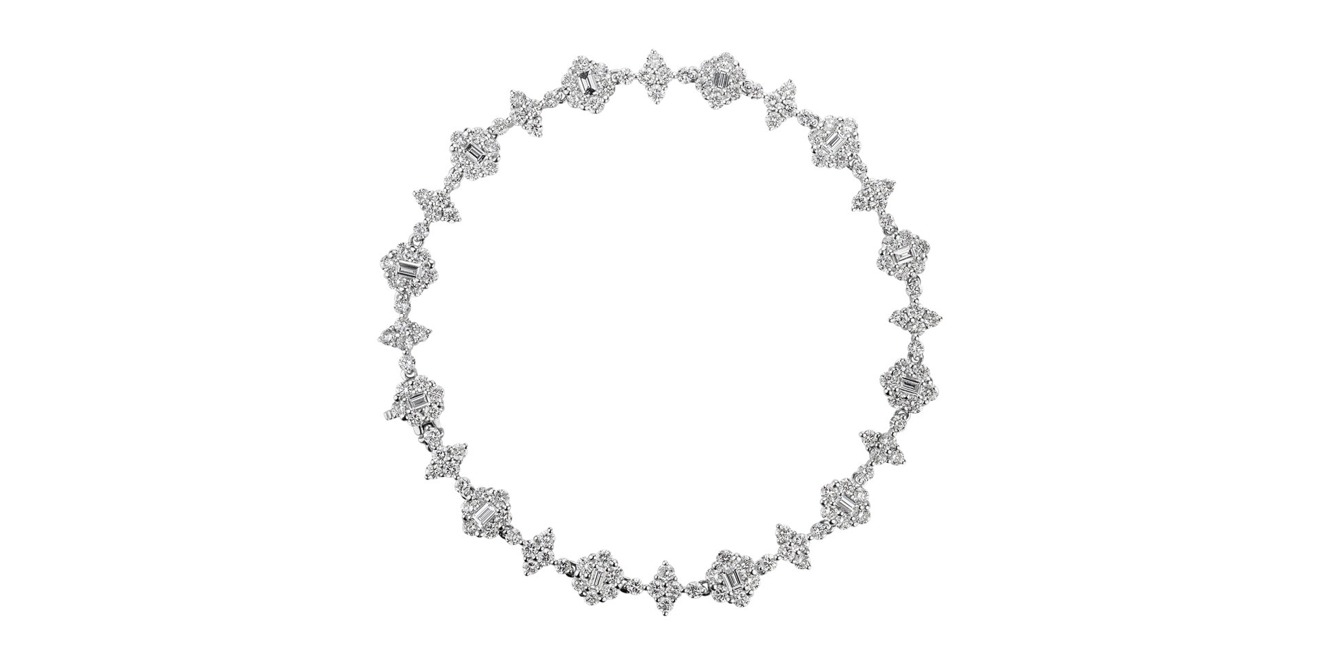 Bracelet with diamonds Danse Macabre