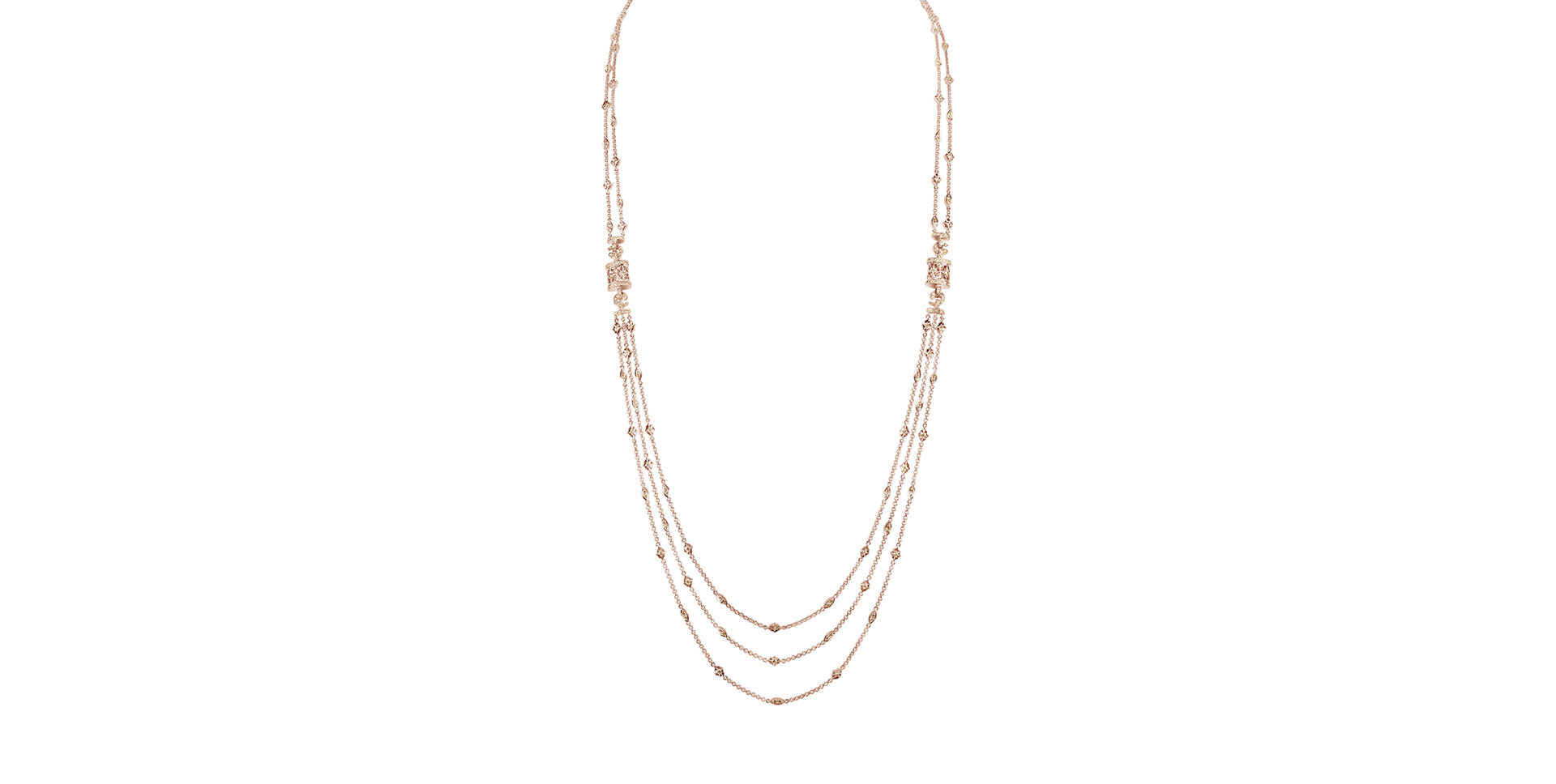 Necklace with brown diamonds Venus Essence