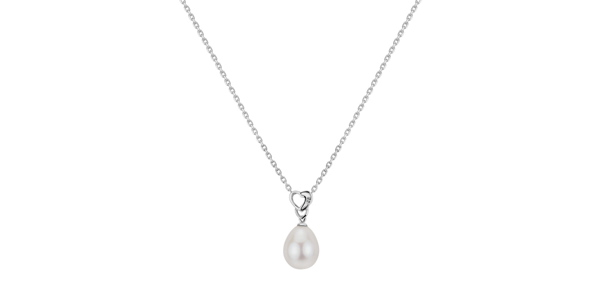 Diamond pendant with Pearl Sea Depths