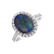 Diamond ring with Opal Secret Garden4