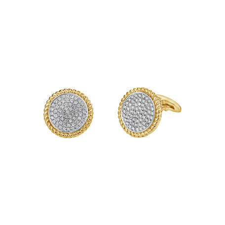 Diamond Cufflinks Orion Light