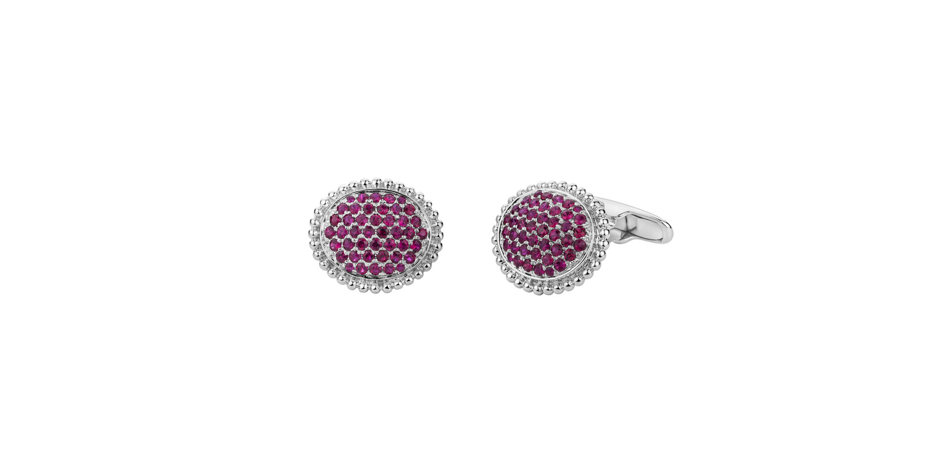 Cufflinks with Ruby Desire Eminence