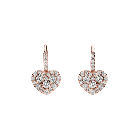 Diamond earrings Caspar