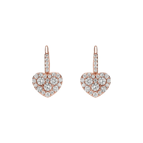 Diamond earrings Caspar