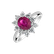 Diamond ring with Ruby Tracy3