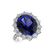 Diamond ring with Tanzanite Ocean Countess4