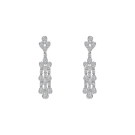 Diamond earrings Renaissance Queen